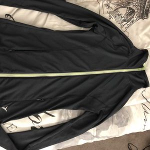 Dark grey / black running long sleeve top